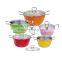 Promotion 6pcs 8pcs 10pcs set stainless steel cookware