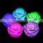 Wedding Decoration Party Lamp Mini Fancy Changing LED Rose Flower Romantic Candle Light