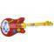 2015 rocking toy guitar with music and light, cheap guitar toy from ICTI manufacturer in dongguan China