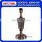 13" European Bedside Table Lamp w/ LED Bulb Champagne Bedroom Night Light