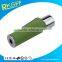 Metal Zinc alloy and letter Green lighter shell
