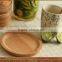 beech decorative pie plates/cup stand