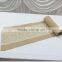 Burlap and lace table runner Hessian Table Runner for rustic wedding decoration