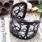 New product antique hollowed skull bangle jewelry designs for women