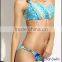 Special Single Shoulder Wild Nylon Spandex Bandeau Bikini.