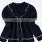 Cashmere v neck knitting models for kids cardigan sweaters