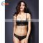 HSZ-G5002 New Arrivals 2017 Women Transparent Seamless Bra Panty Set Sexy Embroidered Nighty Photo Ladies Lingerie Hot Intimates