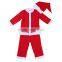 2017 New Style Kids Clothing Wholesale Boutique Santa Clause Clothes for Boys and Girls Xmas Festival