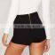 EY0580P Custom Fashion Design Your Own High Waisted Shorts Women