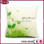 white plain style animal printing home decor 100%cotton cushion cover