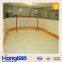 Outdoor slide synthetic ice rink/ hd-pe ice rink barrier plastic fence boards