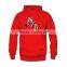 Winter season worm fashion china factory nice lovely pattern girls sport embroidered hoodie
