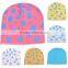 spring&summer korea style 100%cotton cute boys&girls dots pattern baby dress hats