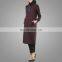 Wholesale New Style Muslim Tunic Fashion Dubai Abaya Plaid Islamic Top