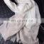 autumn winter latest design fashion ladies gradient 100% cashmere scarf shawl women custom infiinty fringe soft pashmina scarf