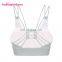 Elastic Hem Fitness Wear Ladies Top Fashion Sports Bra