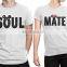 Custom printed couple tshirt wholesale