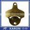 quality die casting wall mounted beer bottle opener in alloy