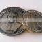 3D relief zinc cast commemorative coins as the souvenir of an event or individual