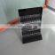 Assembly transparent plexiglass 4 layer nail polish display showcase