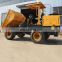 construction machine micro diesel operated FCY30 Loading capacity 3 tons tipcart for export