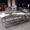 Low Price Automatic Electric Large Type Hobbing Leafy Vegetable Cutter Machine Cabbage Parsley Lettuce Celery Cutting Machine