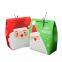 Eco blue paper bag pack with handle