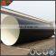 Spiral seam submerged arc welding steel pipe