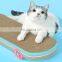 Fancy fresh color Chinese style pet toy skateboard cat scratching board for claw grinding