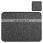 Eco-friendly polyester felt table place mat with customized logo Set of Place mat Coaster Cutlery sleeve