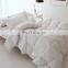 RAWHOUSE beige color cotton duvet Inner feather fabric quilt duvet insert