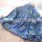 2020 Autumn Girls Printed Lapel Jeans Coat Children's Clothing Wholesale