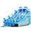 high quality commercial best standard frame swimming pool with inflatable slide