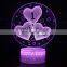 Muslim 3D Lamp 7 Color Changing 2019 Creative Kids Gift Table Desk Decor LED Lamp