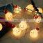 10 LED Festival Decoration String Lights for Home Garden Part Cute Snowman lights