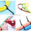 Hampool Manufacture Wholesale 3.6*140MM Durable Self-locking Colored Nylon Cable Tie