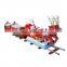 Attractions amusement park rides christmas kids track train rides