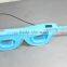 2015 new blue white optician advertising illuminated led glasses sign