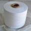 Keshu Hot Sale Recycled Regenerated Open End Oe Yarn Bleached White Ne8s Cotton Polyester 65/35 Blended Yarn