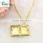 Hot sale locket cross pendant necklace