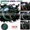 38cm Four Seasons Universal Sport Style Durable In Use Ice Silk Snake Scale Steering Wheel Cover Car Accessories for Toyota VW