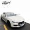 Carbon fiber body kit for 2018-2019 Maserati Ghibli front spoiler rear diffuser and trunk spoiler for Maserati Ghibli facelift