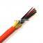 FTTH 8 Core MM50/125 Hi Tensile TPU Indoor Cableing Fiber Optic Cable