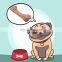 beef flavor dog chew toy non-toxic and durable toy for dog grind teeth