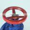 DKV CNC flanged fire fighting  round plate Antibiotic shut-off cast iron ductile iron WCB gate valve