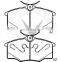D1173 Pastillas de FrenoCustom Wholesale China Accesorios vw Auto Original Break Pad Auto Brake Pad for Volkswagen