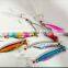 Amazon 2021 New Design 10g 15g 20g 25g 30g 40g Long Cast Feather Treble Hook Lead Fish Jig Metal Popper Lures