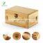 Bamboo Stash Box  Jewelry box  with Rolling Tray Stash Box Combo to Organise Accessories  Rolling Kit with Removable divider