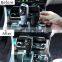 Hot Car interior decoration Black Carbon Fiber Gear Shift Handle Cover For BMW F20 F30 F10 F32 F25 X5 F15 X6 F16