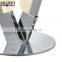 HUAYI New Art Style Living Room Office Decoration Iron Aluminum Acrylic LED Table Lamp